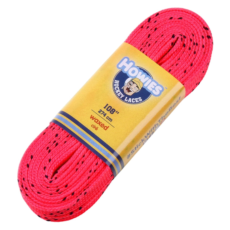 Howies Yellow Waxed Hockey Skate Laces