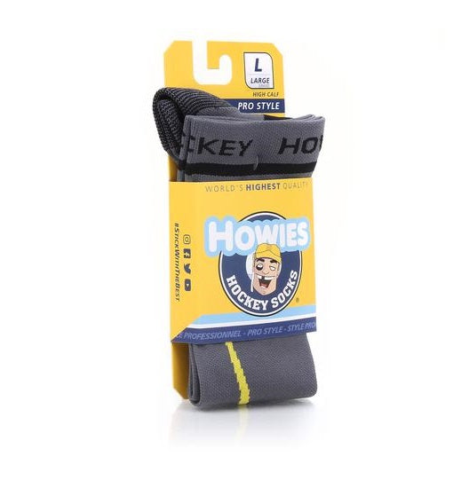 Howies Hockey Pro Style Skate Socks socks (large) in packaging
