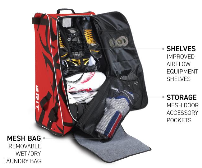 GRIT HTFX Senior Hockey Tower Bag - 36" | Time Out Source For Sports