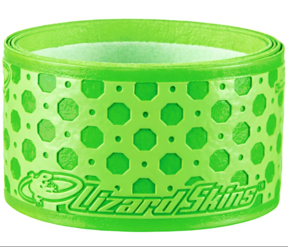 Lizard Skins Lacrosse Stick Grip Tape roll side neon green