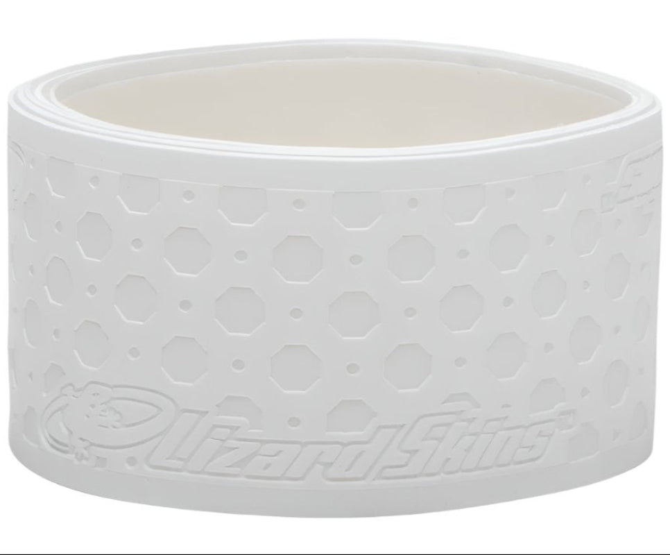 Lizard Skins Lacrosse Stick Grip Tape roll side white