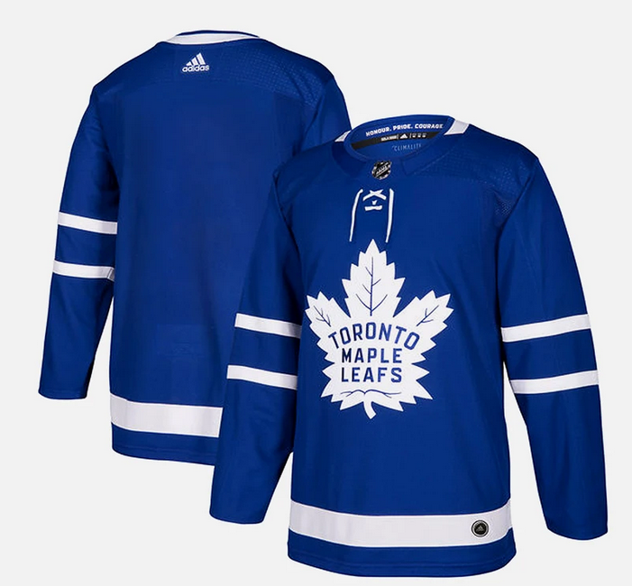 Toronto Maple Leafs NHL Adidas Authentic Jersey Blue Home Max