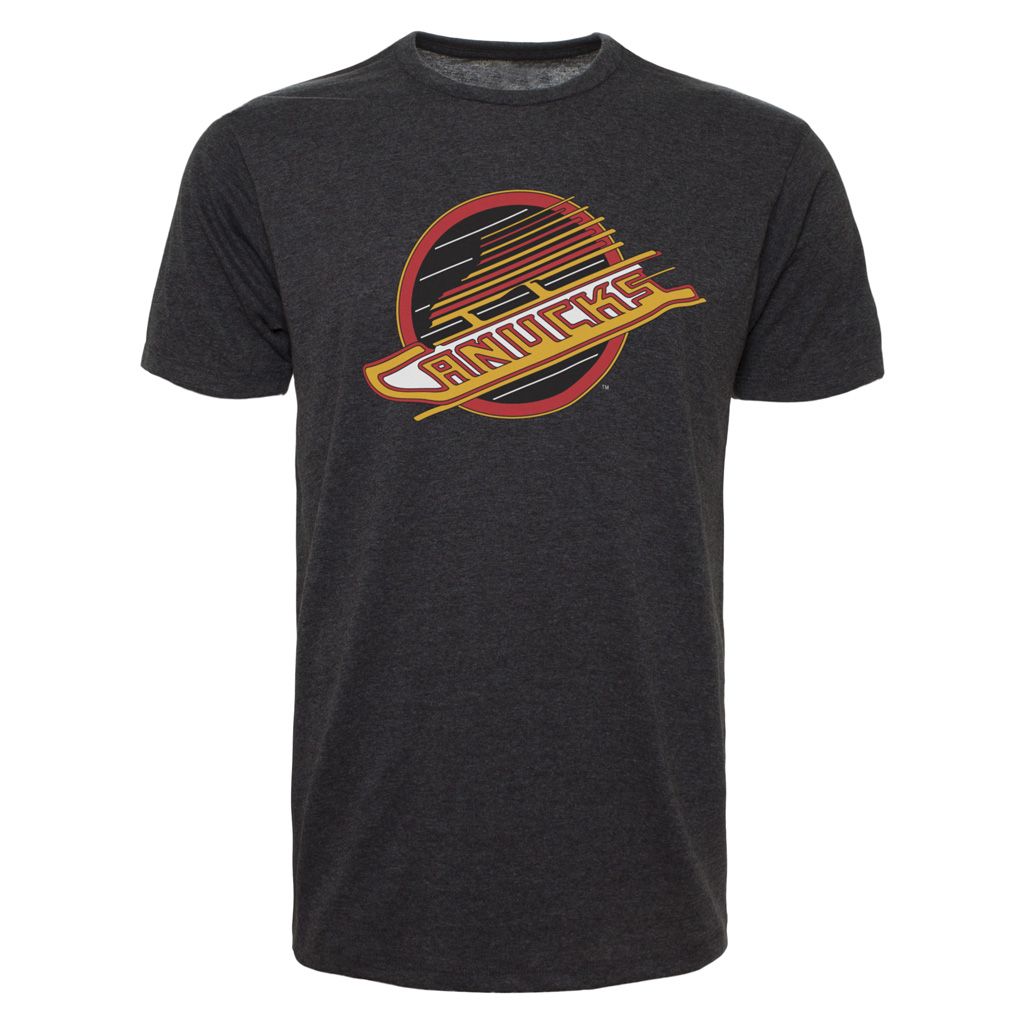 47 Brand Vancouver Canucks Black Skate Logo T-Shirt – Max Performance Sports