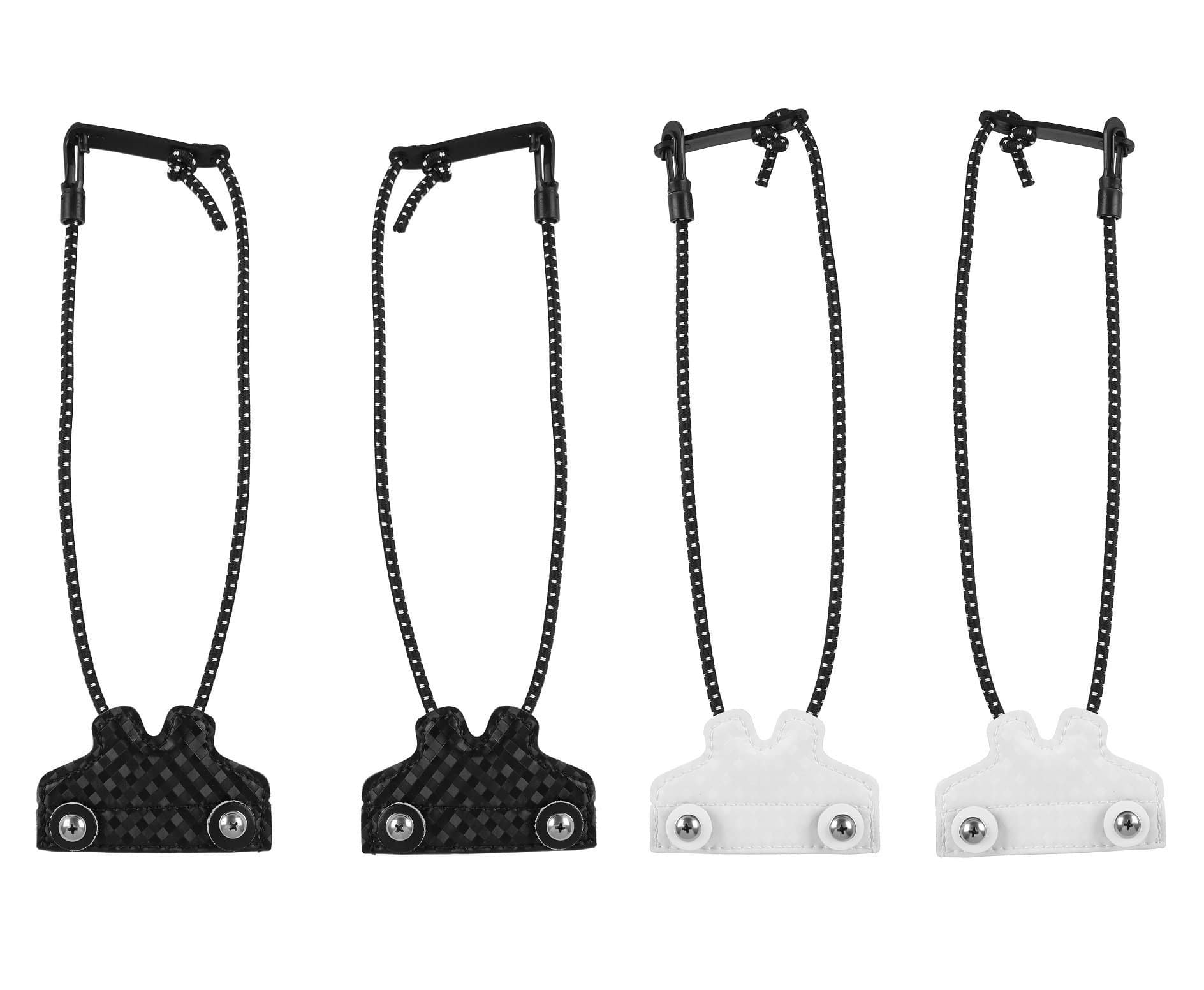 Vaughn Goalie Pad Bungee Toe Tie Set One size / Black Vaughn Goalie Pad Bungee Toe Tie Set One size / Black