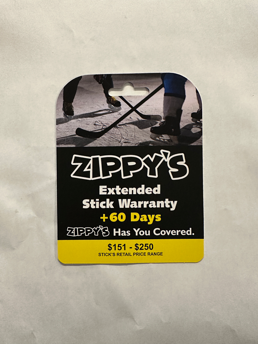 Zippy's Extended Stick Warranty