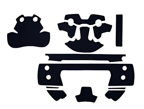 Resilient Foam Bauer 950 - 2020 Goalie Mask Padding Kit – Max ...