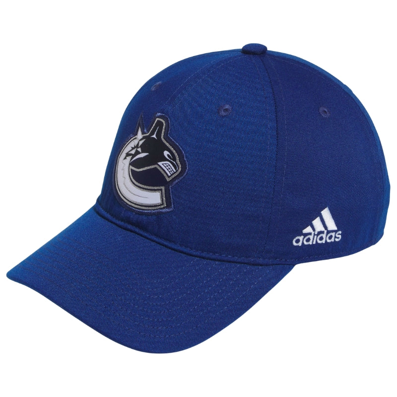 Adidas Hockey Accessories Adidas Slouch Adjustable Hat Vancouver Canucks