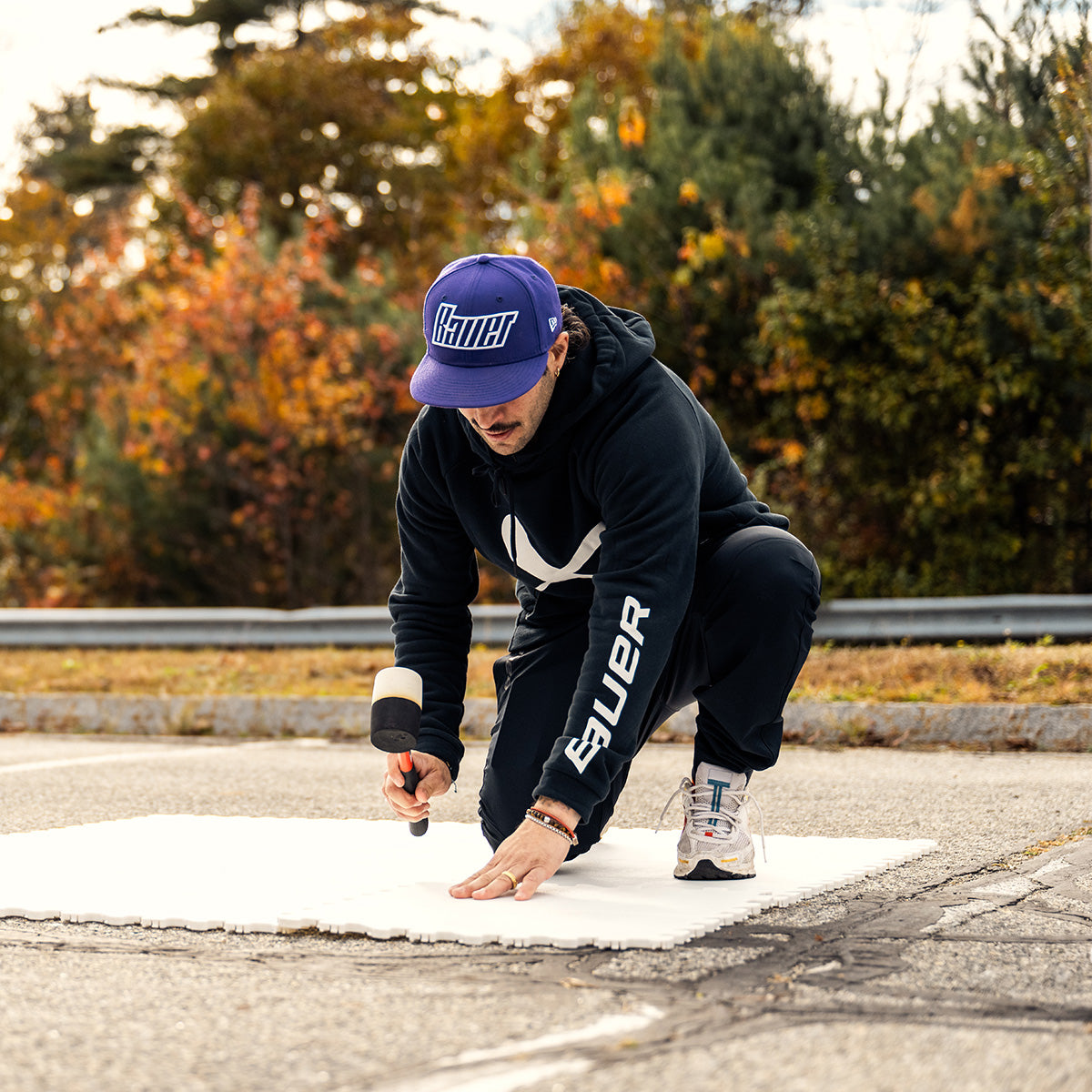 Bauer Synthetic Ice Tiles - White