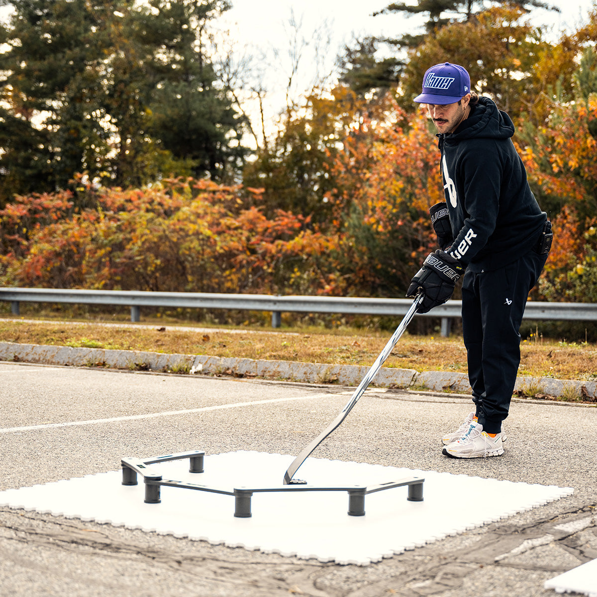 Bauer Synthetic Ice Tiles - White