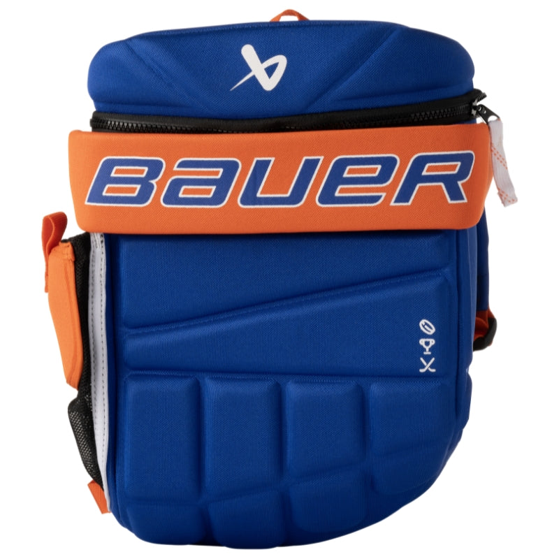 Bauer Hockey Bags Bauer Glove Backpack Youth 2025 NYI Royal Orange 1064969