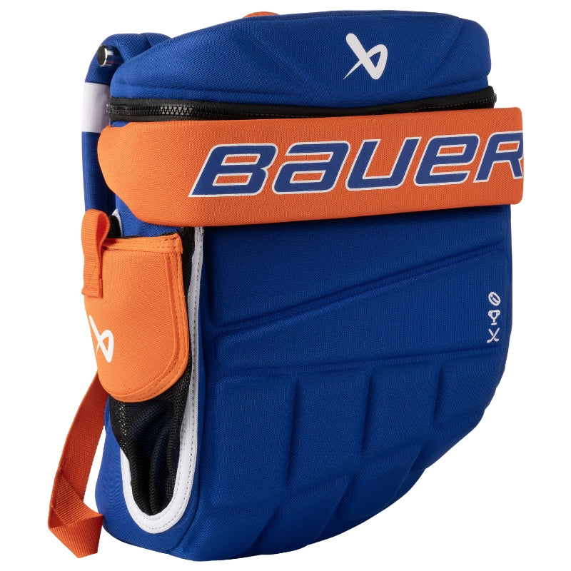 Bauer Hockey Bags Bauer Glove Backpack Youth 2025 NYI Royal Orange