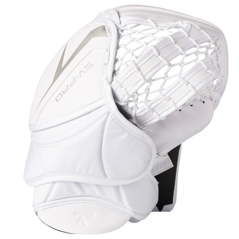Bauer Hockey Goalie Protective Bauer SV-PRO Goalie Catcher Intermediate 1064983 White 2025