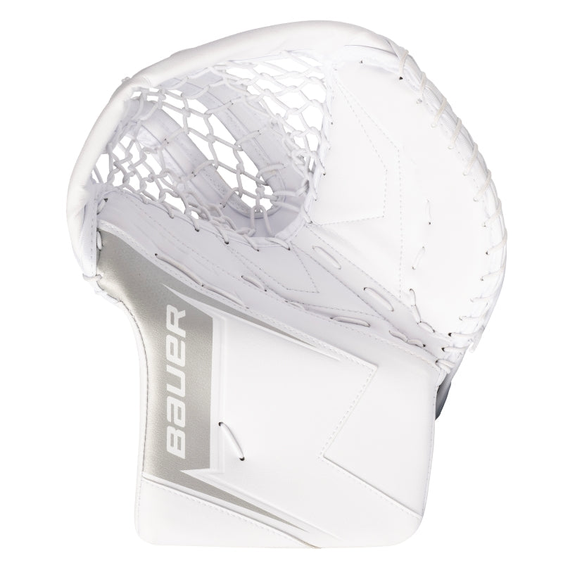 Bauer Hockey Goalie Protective Bauer SV-PRO Goalie Catcher Intermediate 1064983 White