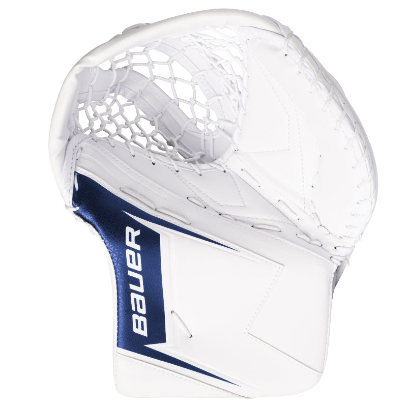 Bauer Hockey Goalie Protective Bauer SV-PRO MTO Goalie Catcher Senior 1064980 White Navy