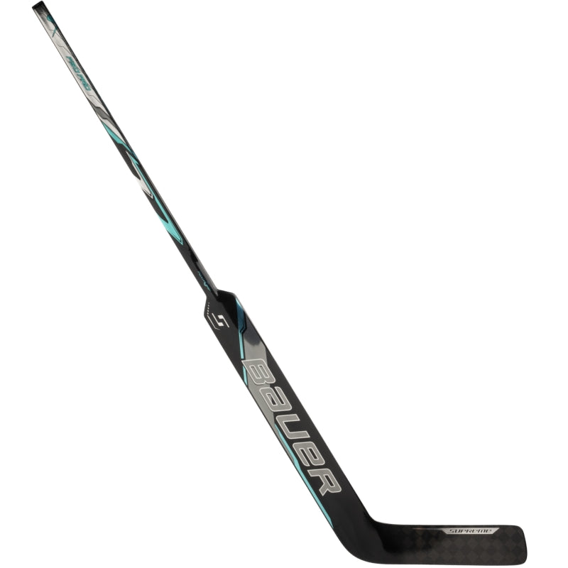 Bauer Hockey Goalie Sticks Bauer Supreme F50 Pro (2026) Intermediate 1067058 RSG Black/Silver/Teal P31 Left:23" Carbon Fiber