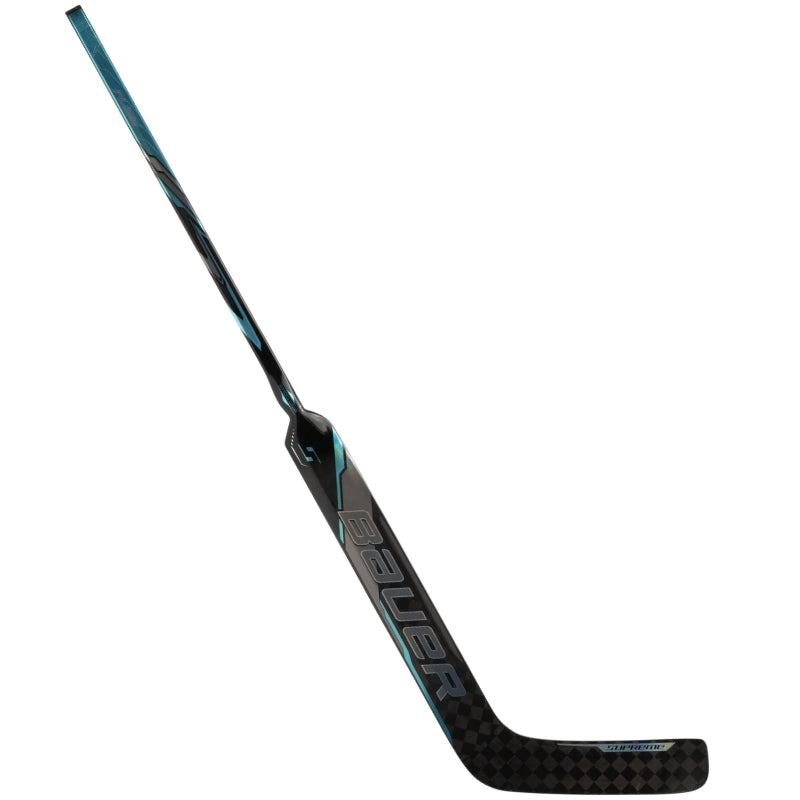 Bauer Hockey Goalie Sticks Bauer Supreme Fuse (2026) Intermediate 1067443 RSG Black/Silver/Teal P28G Left:23" Carbon Fiber