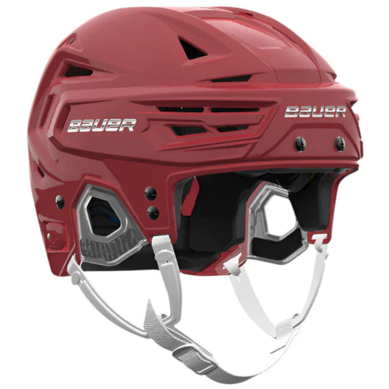 Bauer Hockey Helmet Bauer Re-Akt 150 Senior 2019 Red side front facing right