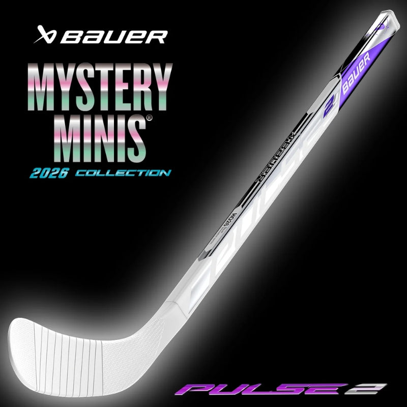 Bauer Hockey Mini Sticks Bauer Mystery Minis Player Sticks 2026 Pulse 2 White