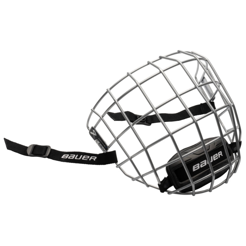 Bauer Hockey Protective Gear Bauer Contour 1 Goalie Facemask 2026 Silver