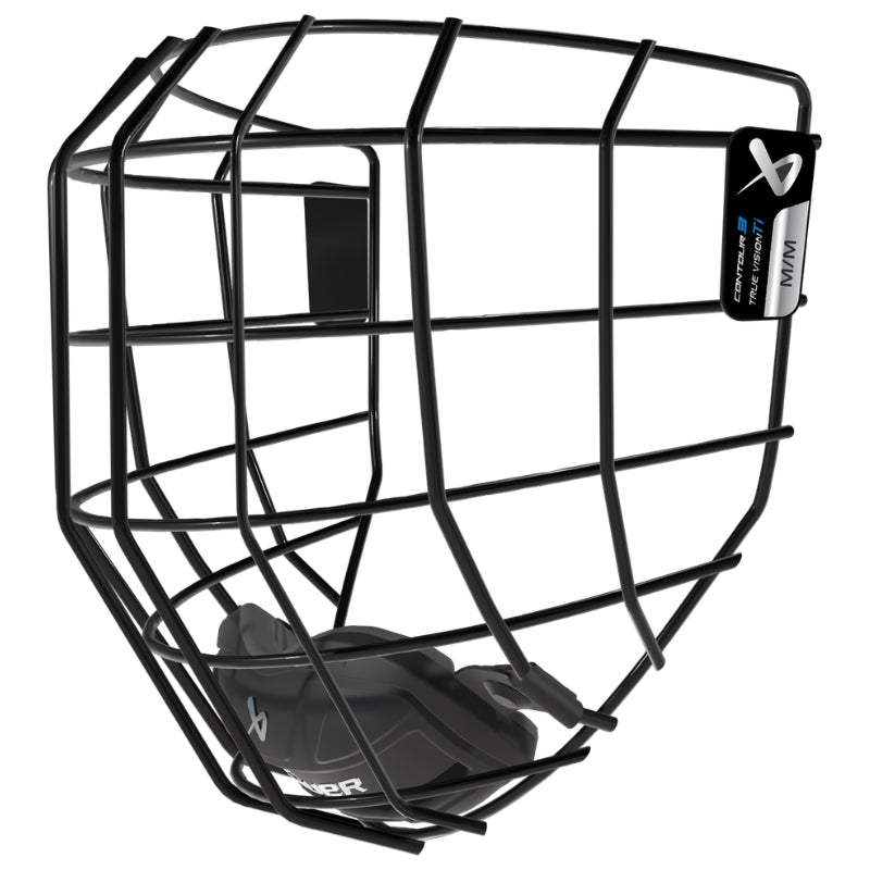 Bauer Hockey Protective Gear Bauer Contour 3 Goalie Facemask Black