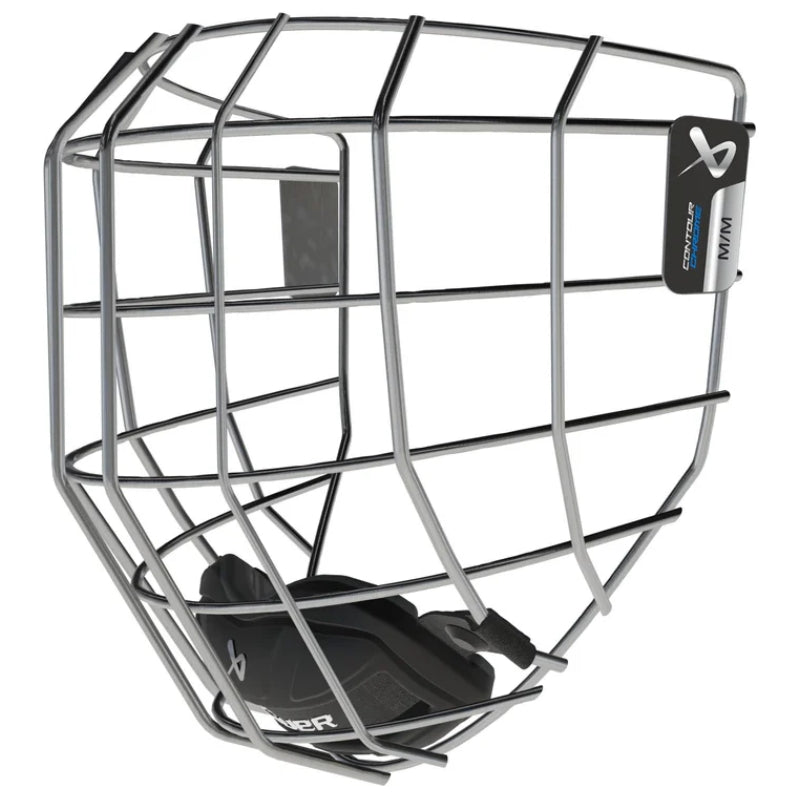 Bauer Hockey Protective Gear Bauer Contour Chrome Hockey Facemask 2026 XS Small Medium Large