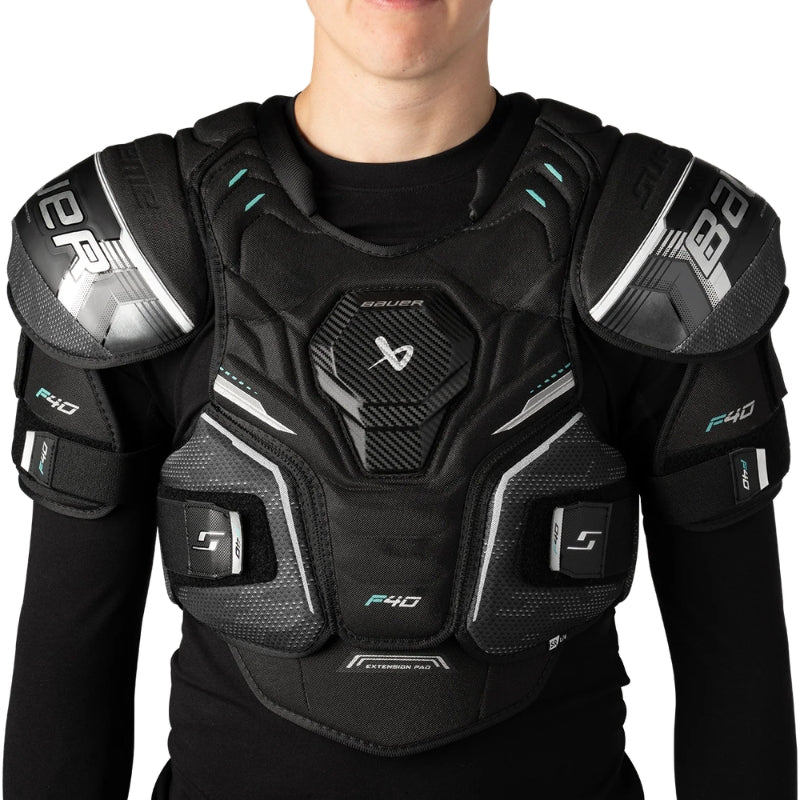 Bauer Hockey Protective Gear Bauer Supreme F40 Hockey Shoulder Pads Senior 2026