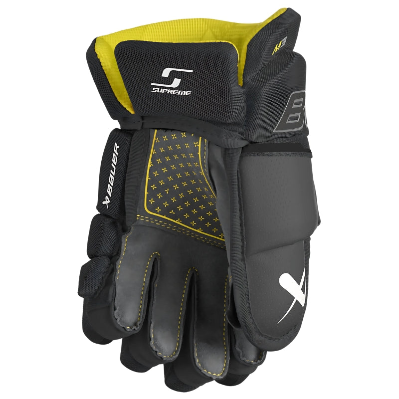 Bauer Hockey Protective Gear Bauer Supreme M3 Hockey Gloves Junior Black 1061906