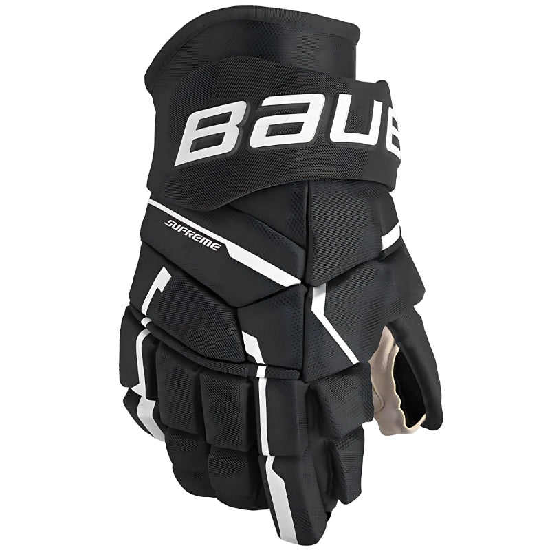 Bauer Hockey Protective Gear Bauer Supreme M5 Pro Hockey Gloves Senior 2023 Black