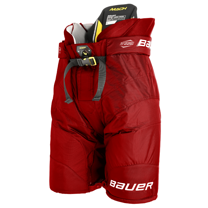 Bauer Hockey Protective Gear Bauer Supreme Mach Hockey Pants Senior 2023 Red