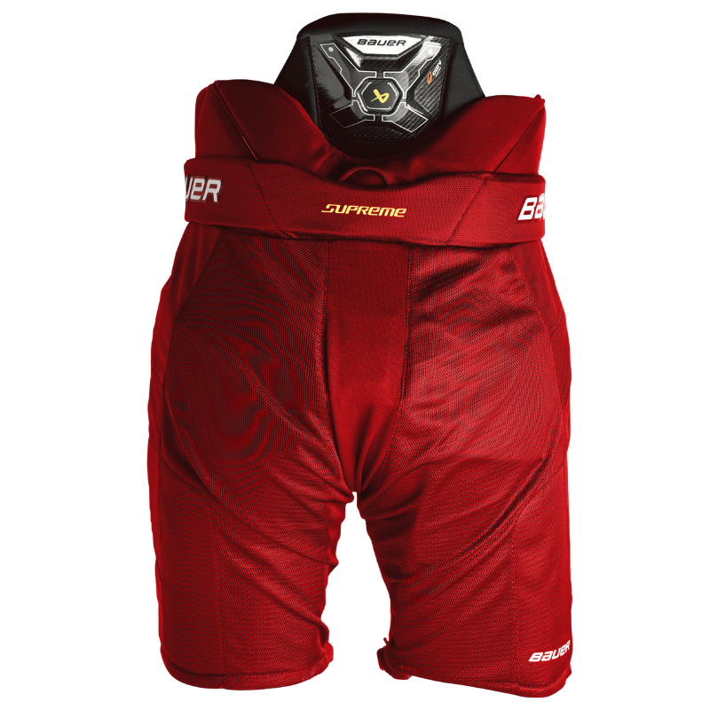 Bauer Hockey Protective Gear Bauer Supreme Mach Hockey Pants Senior S23 Red
