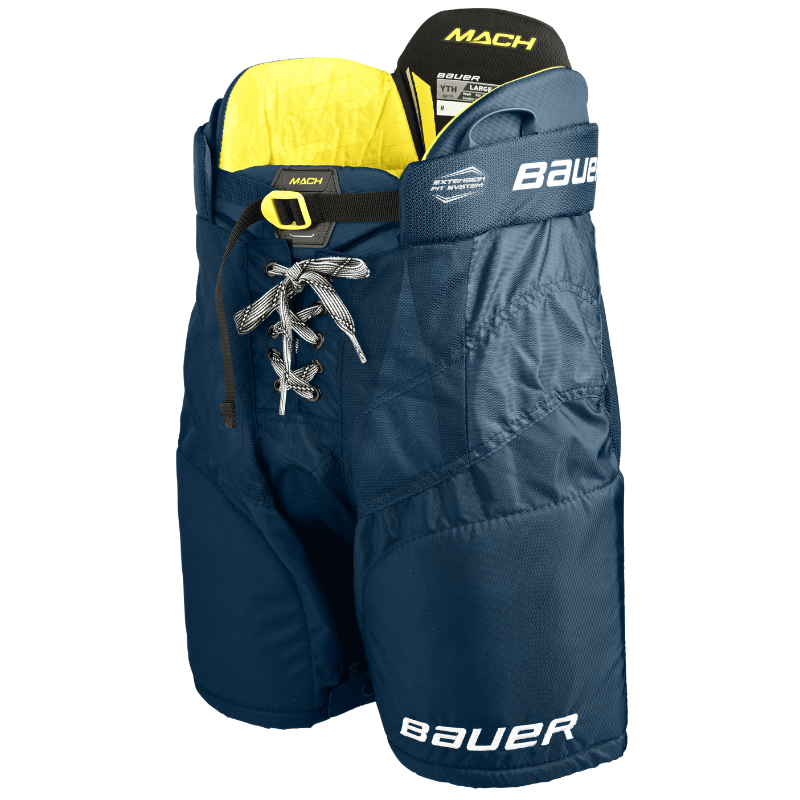 Bauer Hockey Protective Gear Bauer Supreme Mach Hockey Pants Youth 2023 Navy
