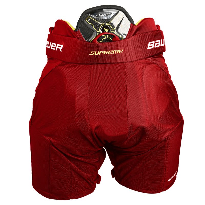 Bauer Hockey Protective Gear Bauer Supreme Mach Hockey Pants Youth S23 Red