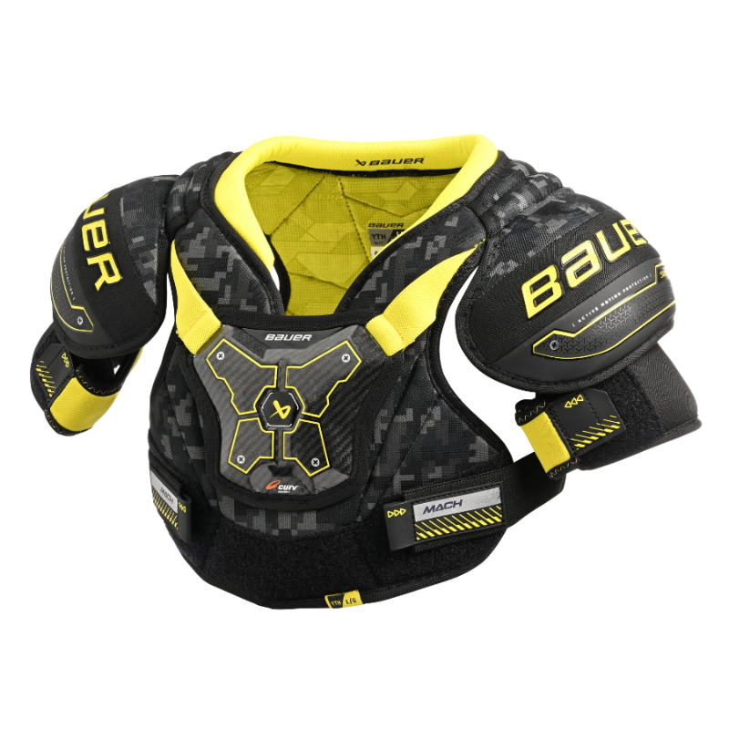 Bauer Hockey Protective Gear Bauer Supreme Mach Hockey Shoulder Pads Youth 2023