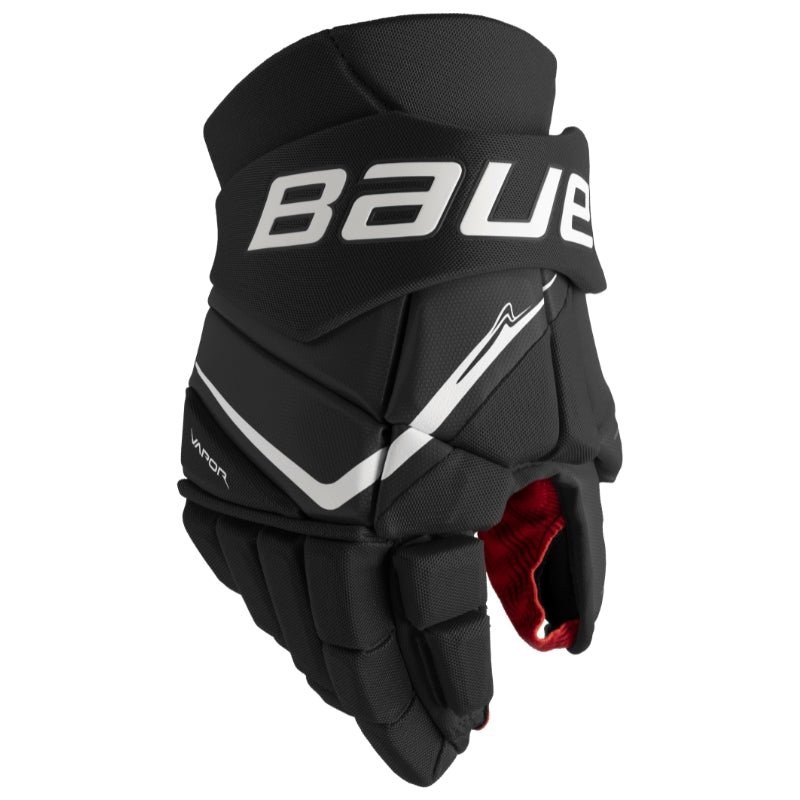 Bauer Hockey Protective Gear Bauer Vapor Fly40 Hockey Gloves Intermediate 2025 Black White