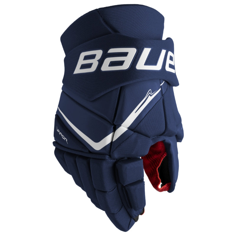 Bauer Hockey Protective Gear Bauer Vapor Fly40 Hockey Gloves Intermediate 2025 Navy