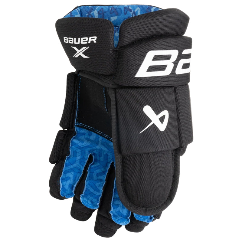 Bauer Hockey Protective Gear Bauer X Hockey Gloves Intermediate 2024 Black 12" 13"