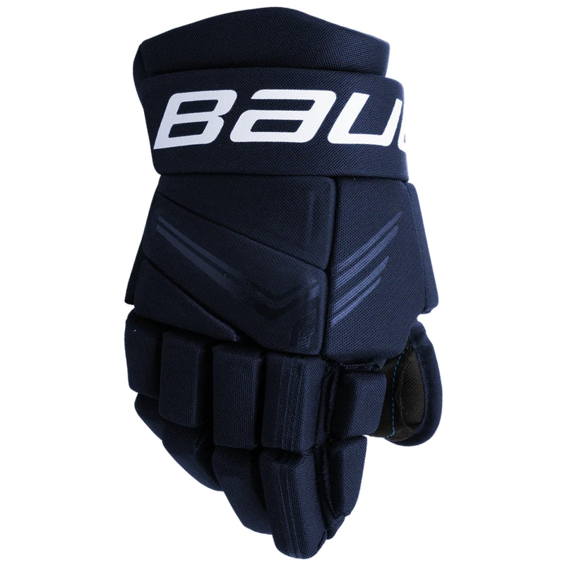 Bauer Hockey Protective Gear Bauer X Hockey Gloves Intermediate 2024 Navy