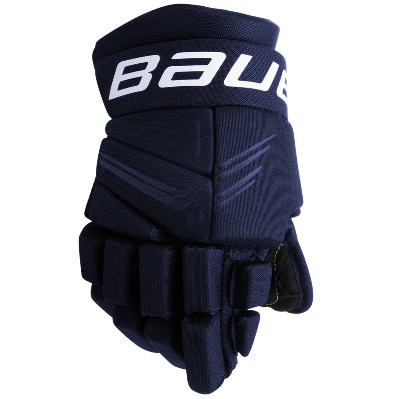 Bauer Hockey Protective Gear Bauer X Hockey Gloves Junior 2024 Navy