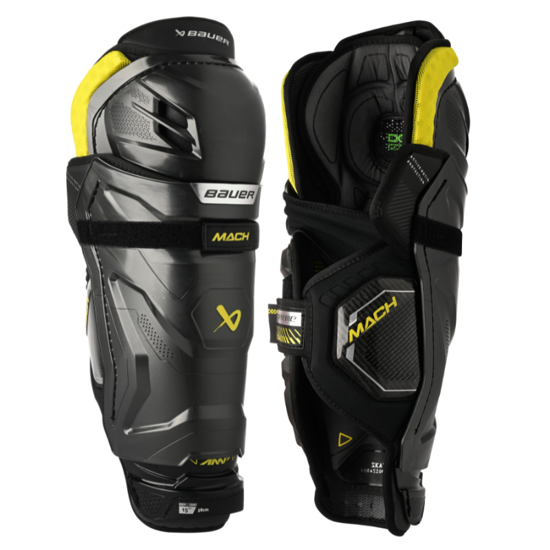 Bauer Hockey Shin Guard Bauer Supreme Mach Hockey Shin Guards Intermediate 2023