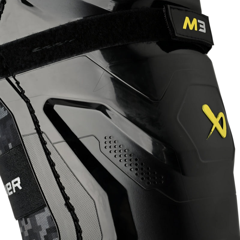 Bauer Hockey Shin Guards Bauer Supreme M3 Senior Hockey Shin Guards 17 inch