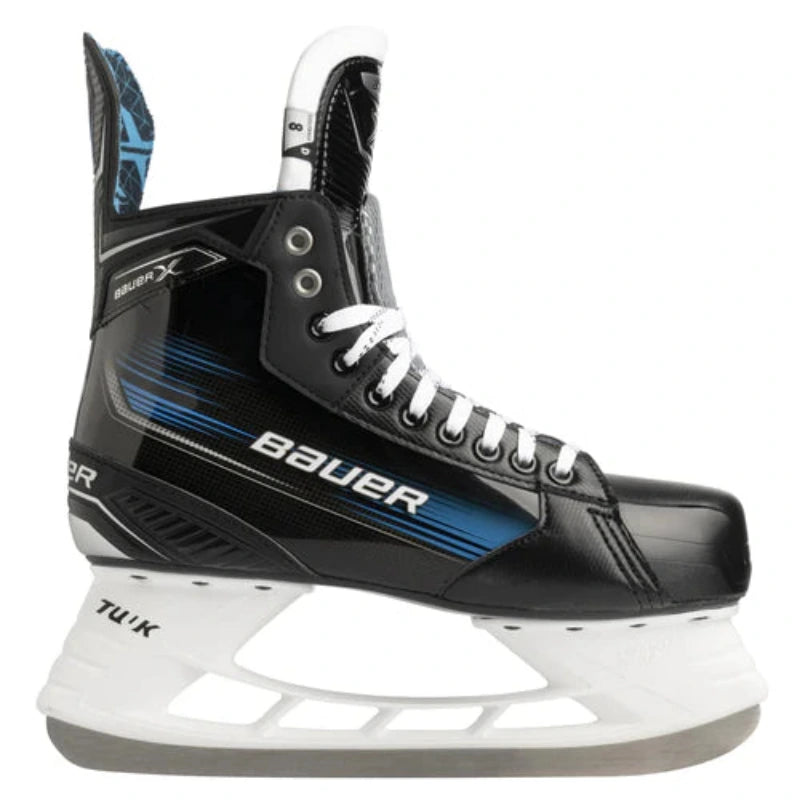 Bauer Hockey Skates Bauer X Junior (2023) Black Blue side facing right