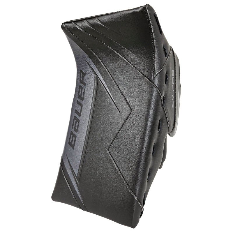 Bauer Ice Hockey Goalie Blockers Bauer SV-PRO (2025) Senior Black board side
