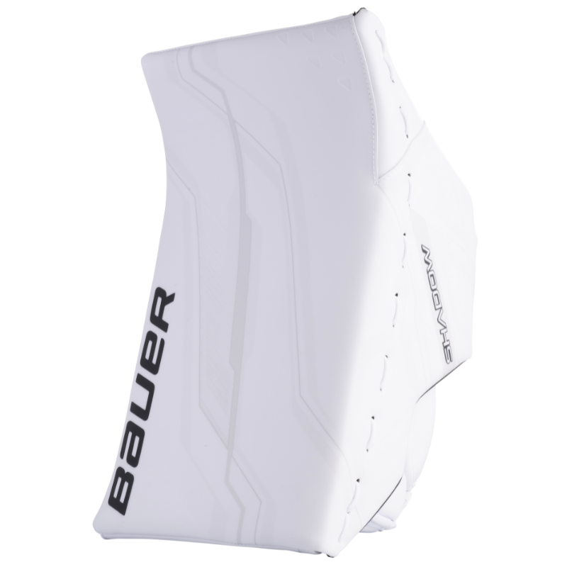 Bauer Ice Hockey Goalie Blockers Bauer Supreme Shadow (2024) Senior White board side