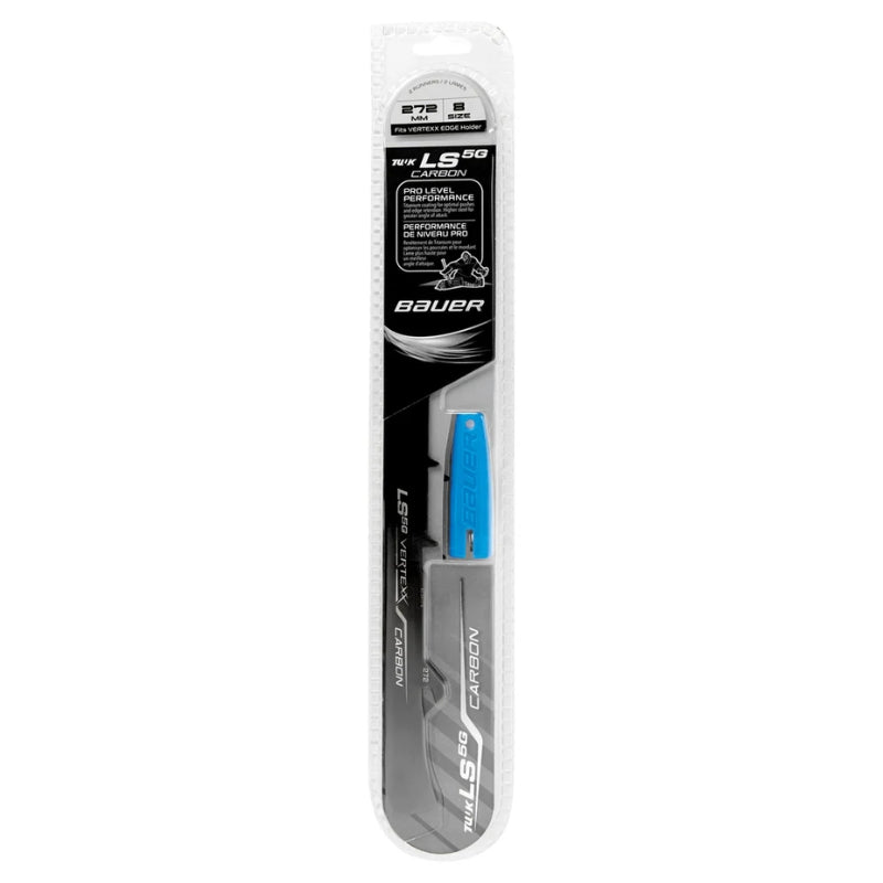 Bauer Ice Skate Blades Bauer LS5G Vertexx Edge Goalie Skate Runners Junior 2 Pack 1064399
