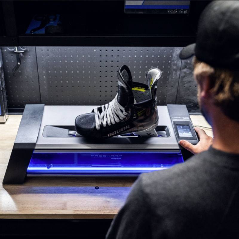 Bauer ProSharp Advantedge Skate Sharpening Machine Bauer Advantedge 1062222 Touch Screen