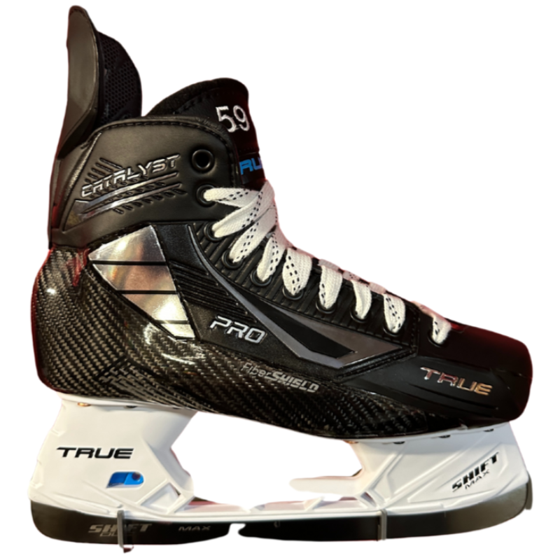 True Catalyst Pro Stock Skates Tyler Bertuzzi (8.0 Reg) side pointing right