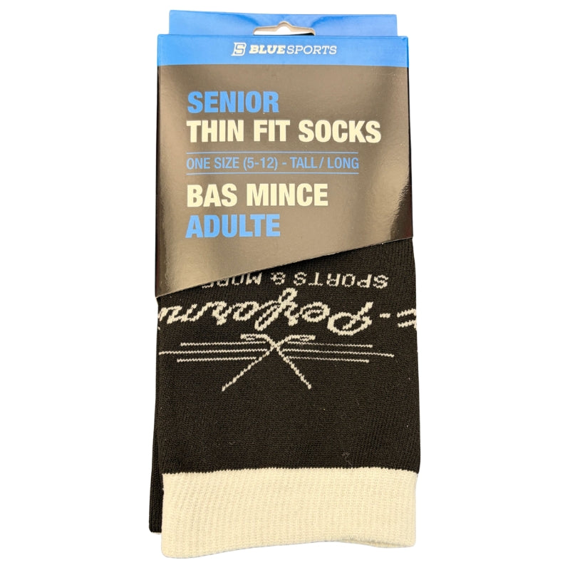 Blue Sports Hockey Socks Blue Sports MPS COOLMAX Hockey Skate Socks Senior