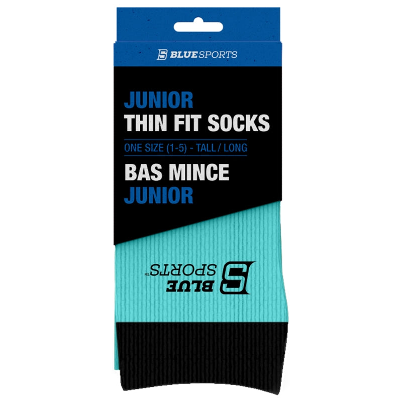 Blue Sports Hockey Socks Blue Sports Pro-Skin Thin Fit Socks Junior Teal