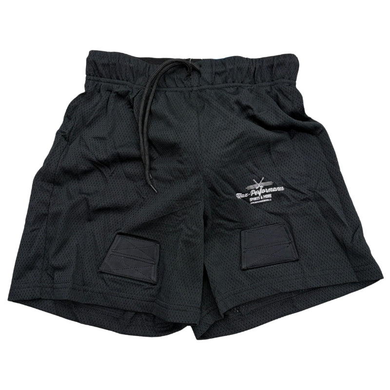 Blue Sports Hockey Training Apparel Blue Sports MPS Hockey Mesh Shorts with Cup Senior