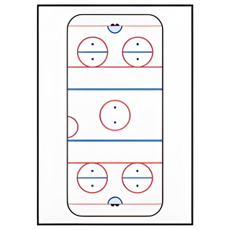 Blue Sports Ringette Accessories Blue Sports Ringette Deluxe Clipboard